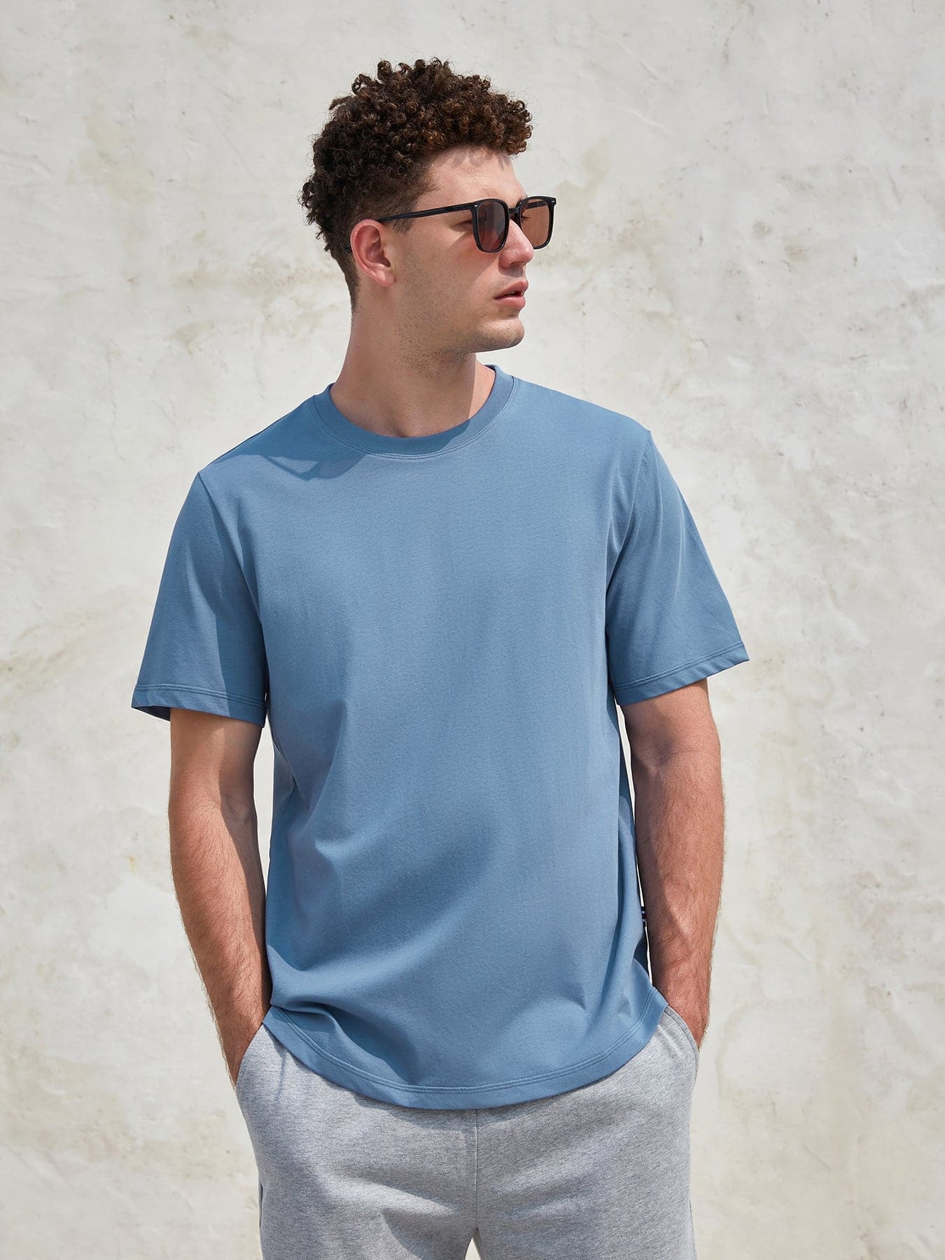 StayCool 2.0 Curve-Hem Tee: Classic Fit