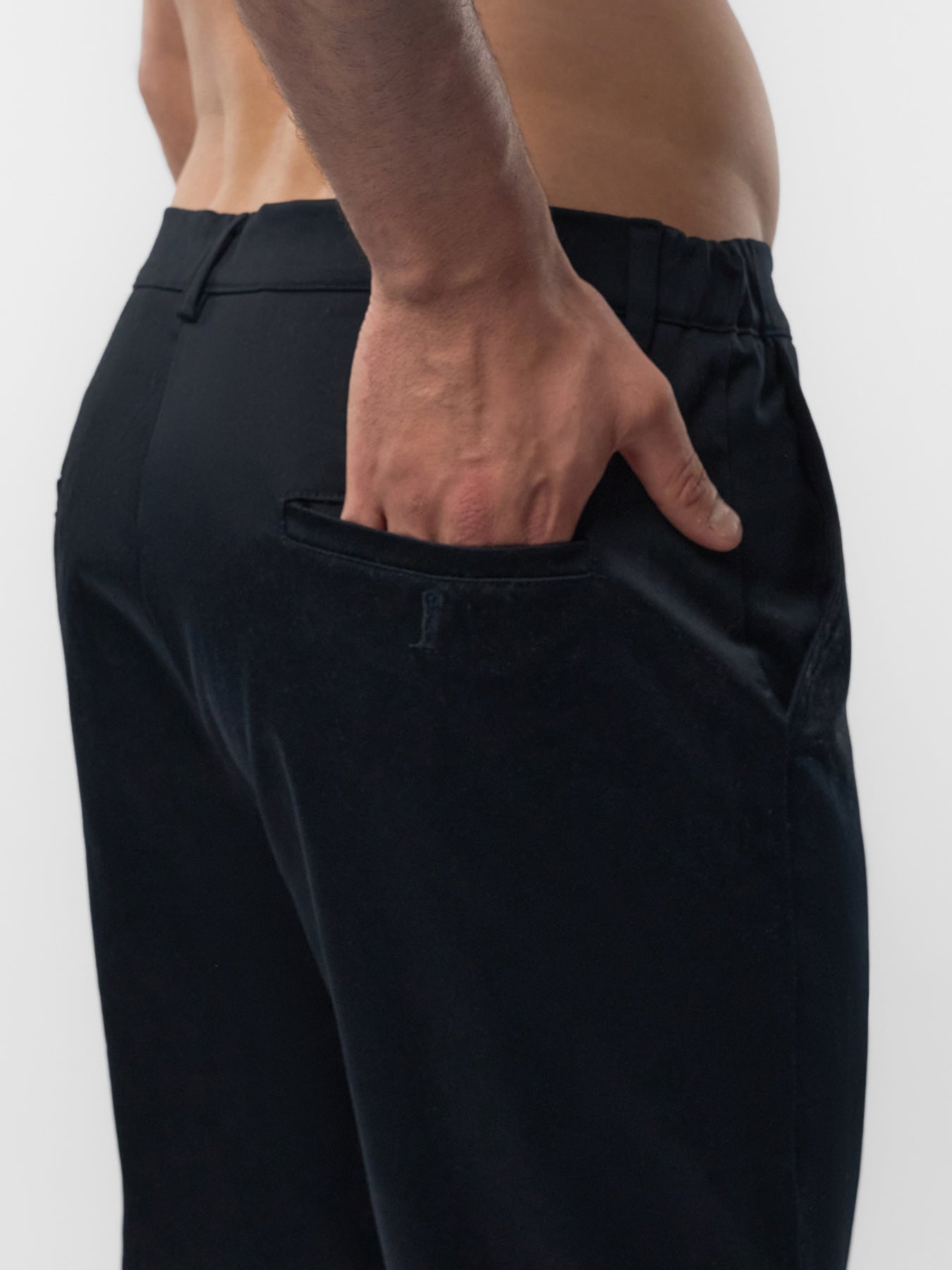 Cotton Sateen Chino Pants Stretch Work Travel