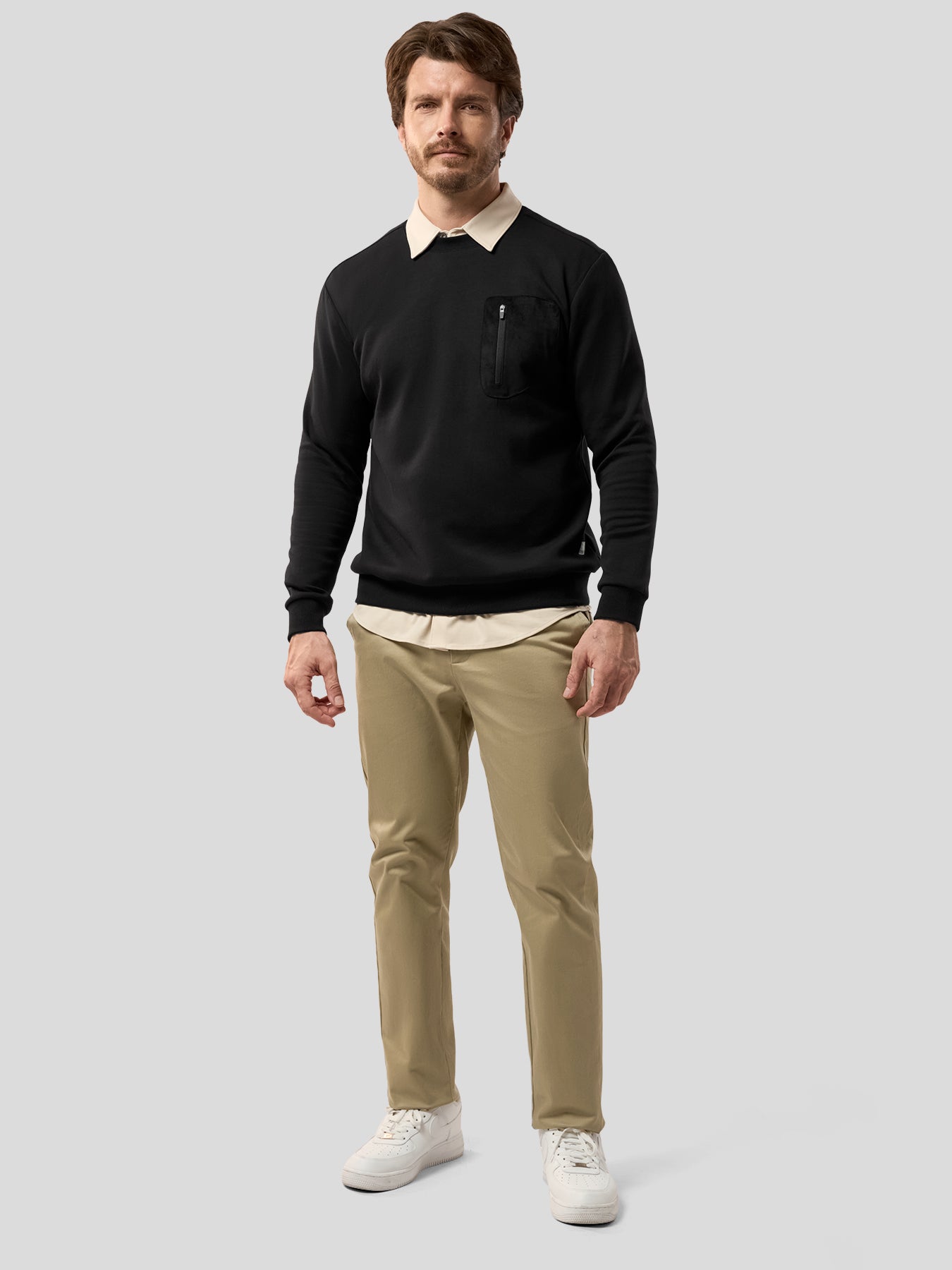 CozySpacer Utility Pocket Sweatshirt