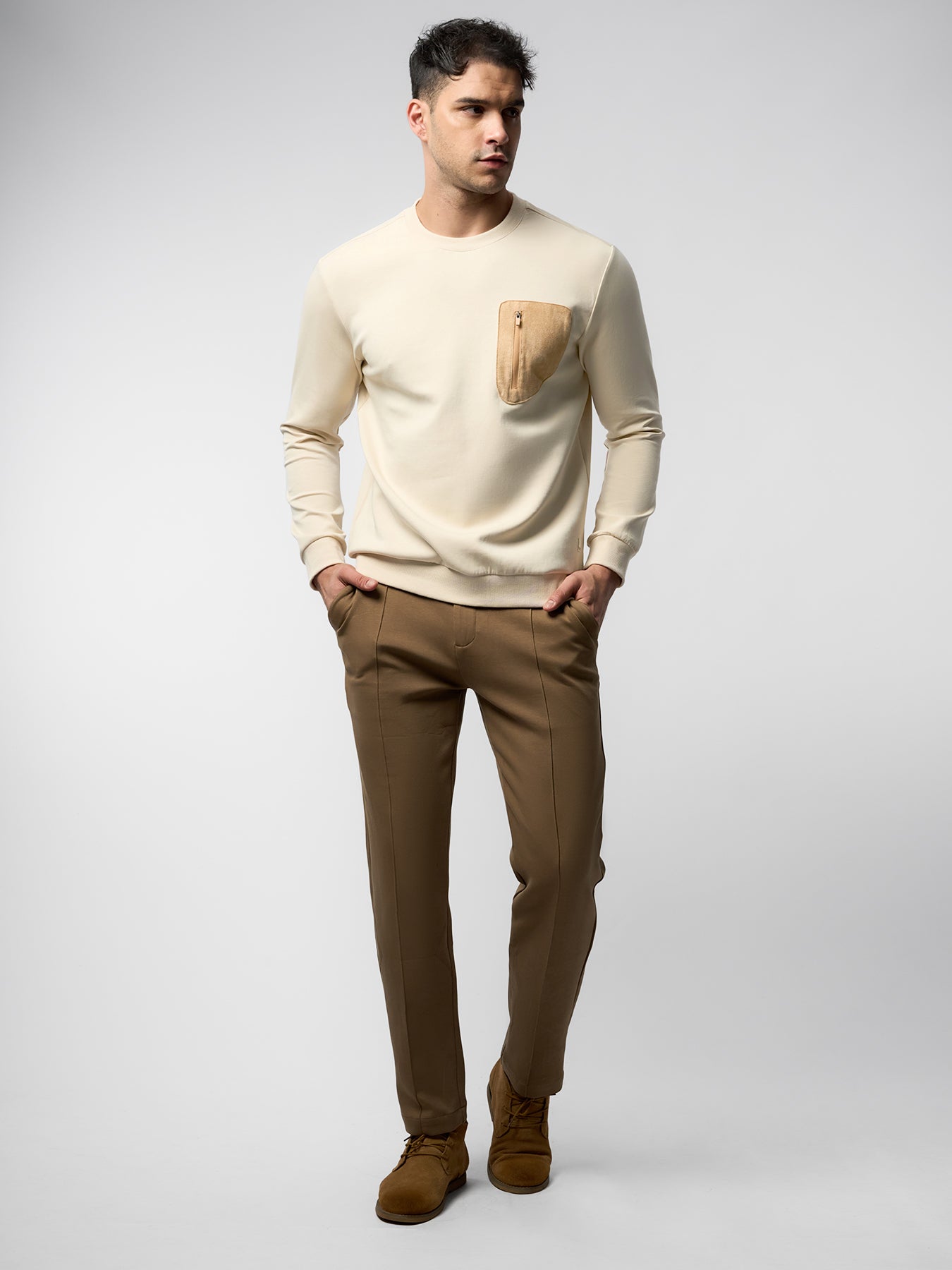 CozySpacer Utility Pocket Sweatshirt