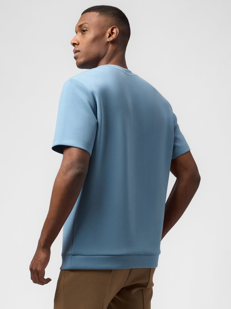 Modal Blend Short Sleeve Tee Shoulder Stitch