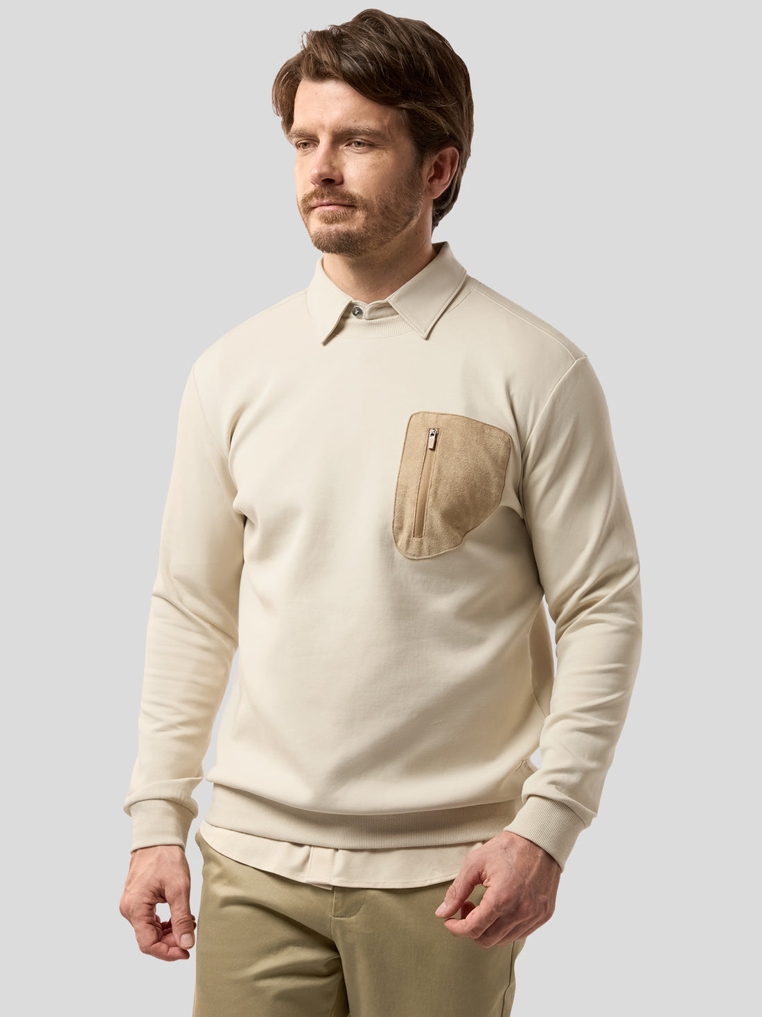 CozySpacer Utility Pocket Sweatshirt | 