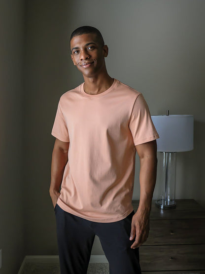 CloudWear Curve-Hem Tee: Classic Fit