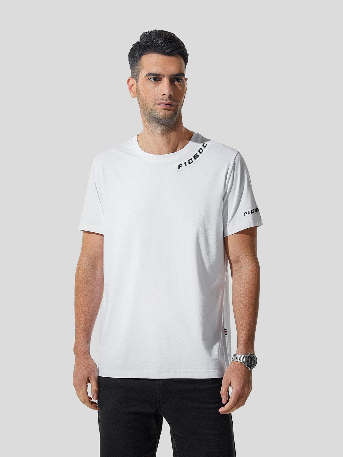 Fioboc Casual Embroidered T-shirt