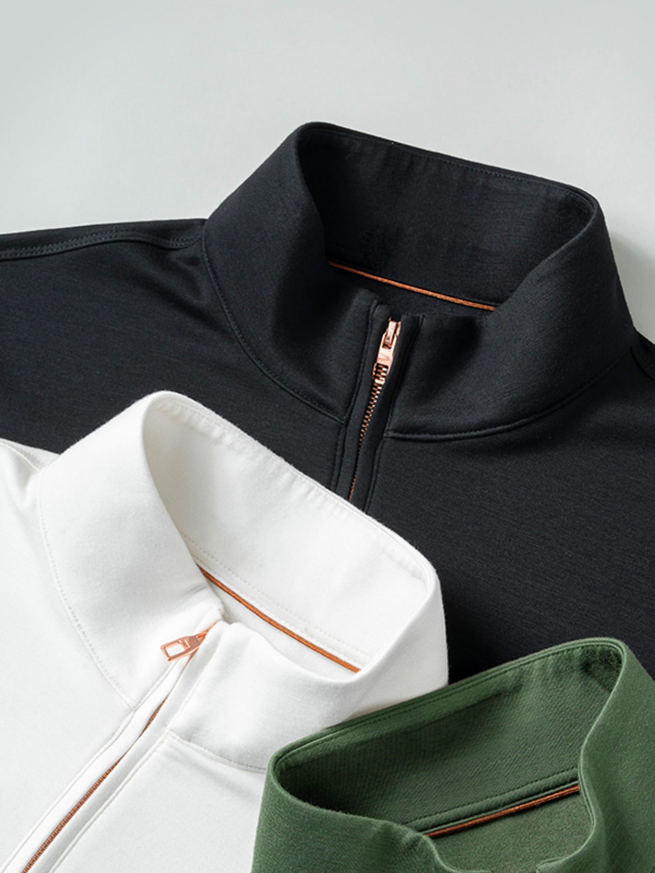 SmoothBlend Half Zip Mock Neck Sweatshirt