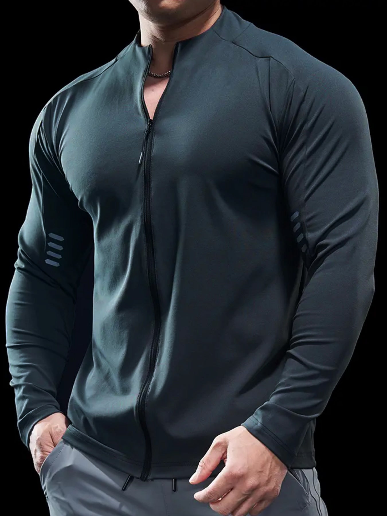 SmoothBlend ElevateMotion Quick Dry Sports Fitness Jacket