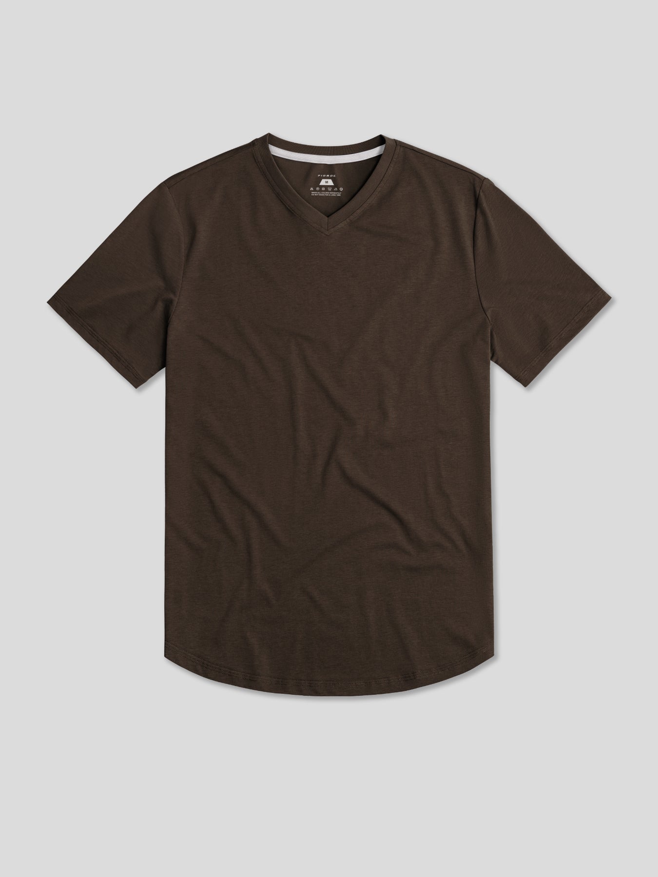 StayCool 2.0 V-neck Curve-Hem Tee: Classic Fit