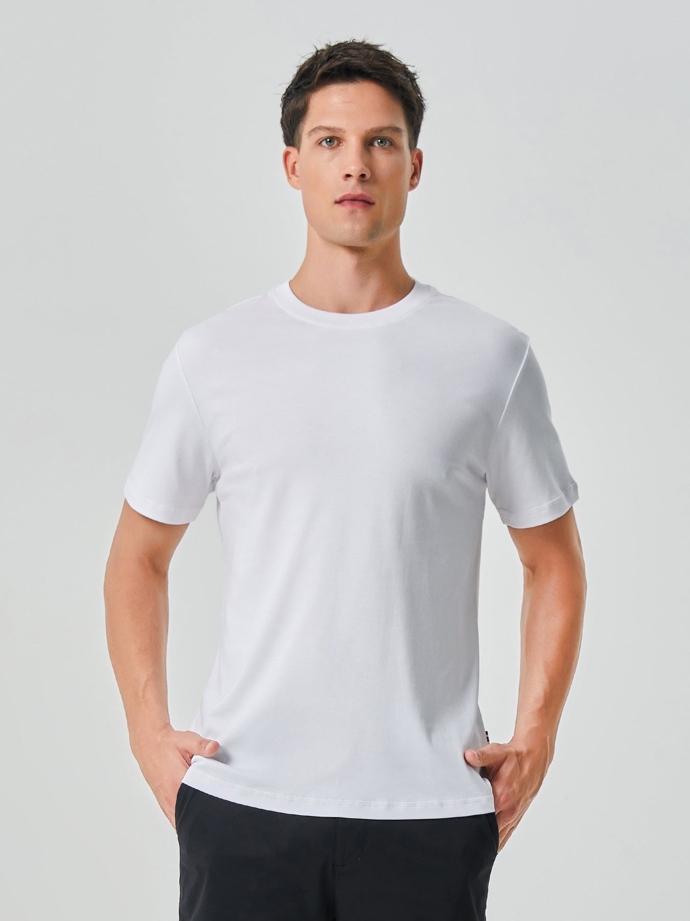 CloudWear Straight Hem Tee: Classic Fit