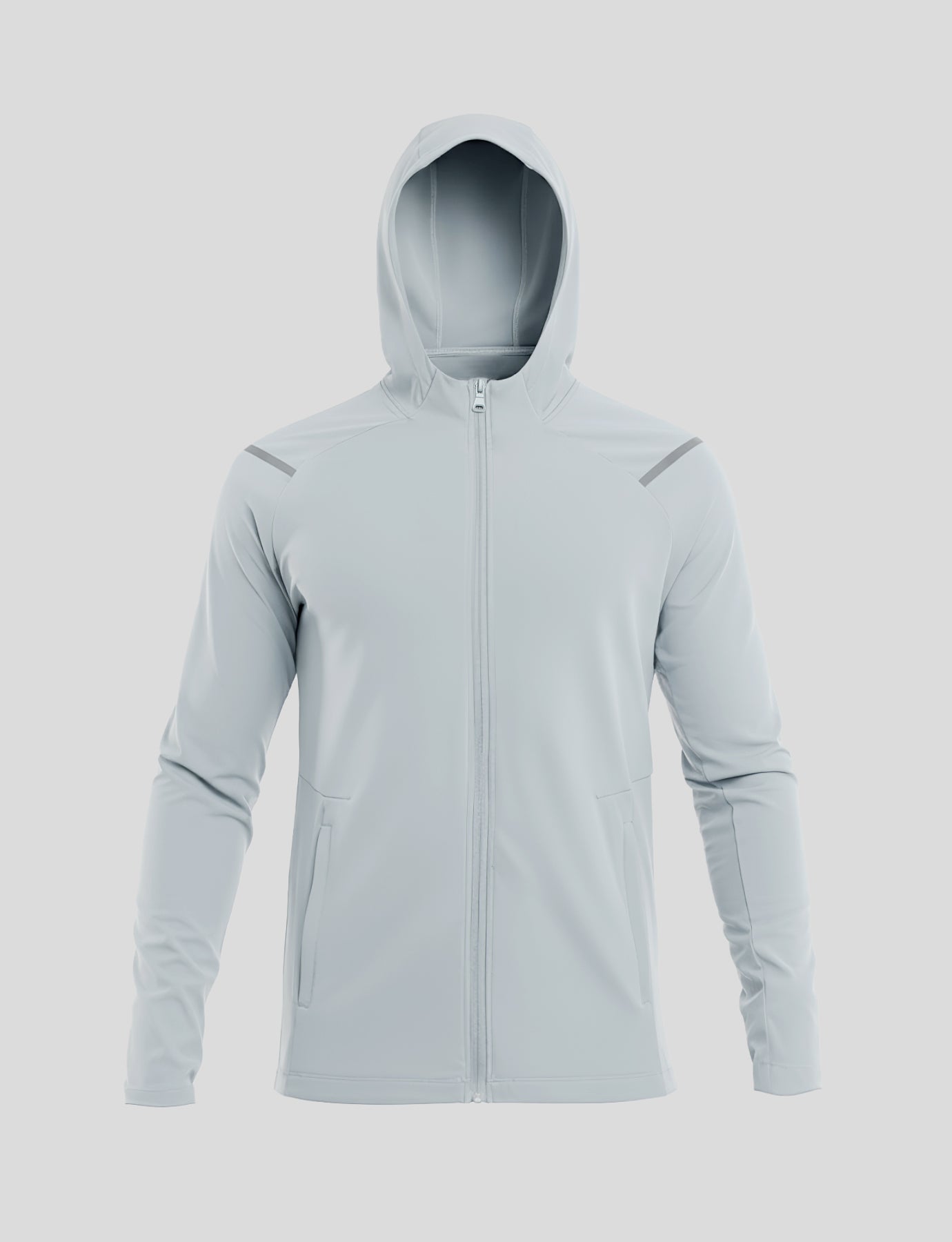 SmoothBlend Quick Dry Sports Fitness Hooded Jacket