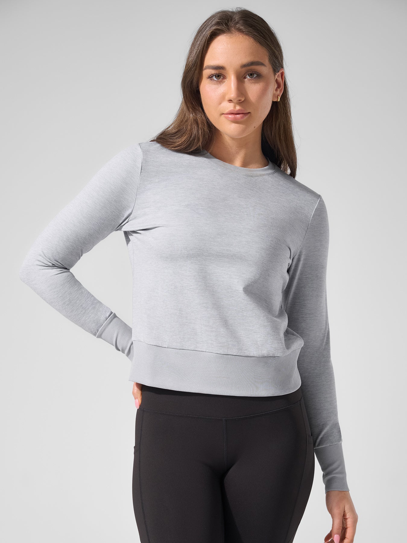 Velou Long Sleeve Crew Tee