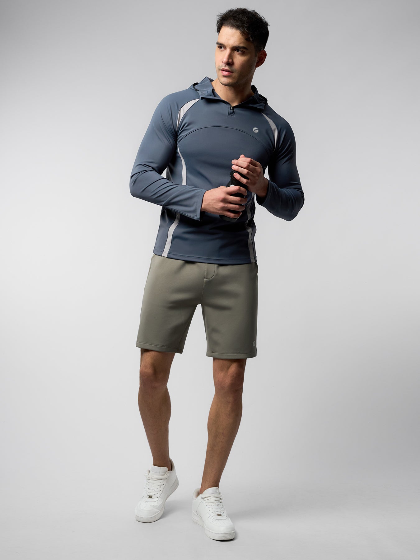 SmoothBlend Half Zip Aero Shield Mask Hoodie