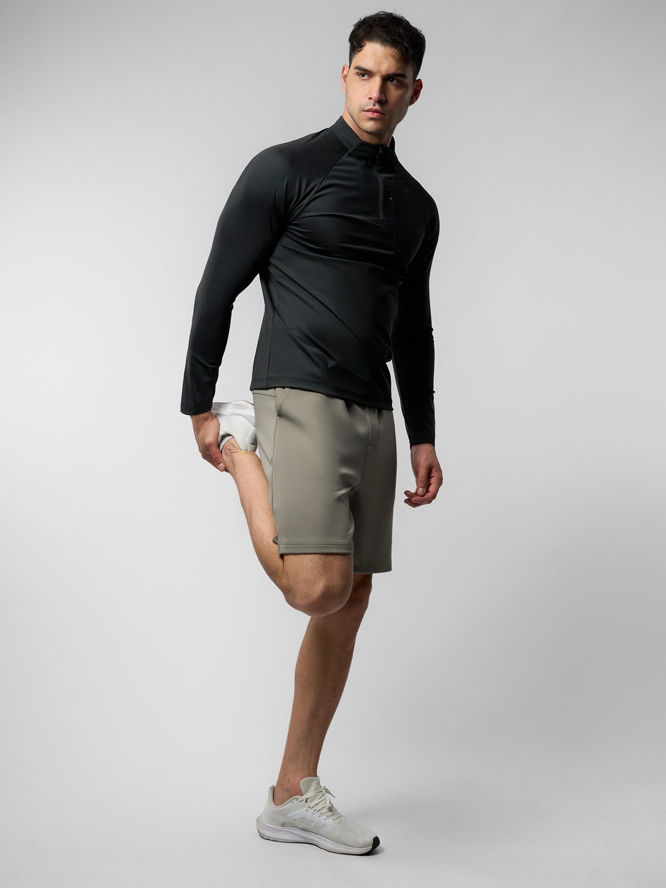 SmoothBlend Half Zip Chest Pocket Tee