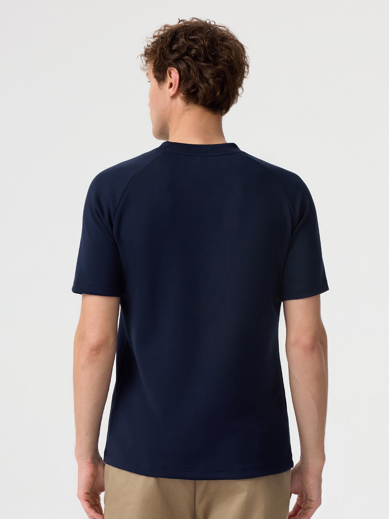 Modal Blend Short-Sleeve Raglan Tee