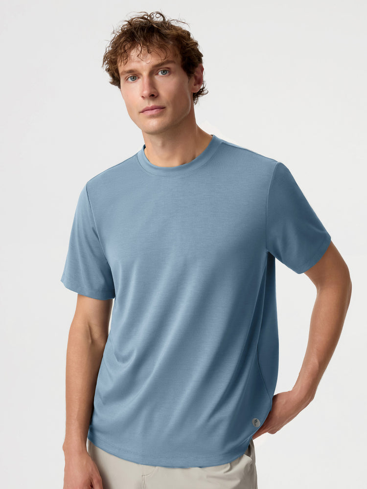 Modal Air Crew Neck Tee | 