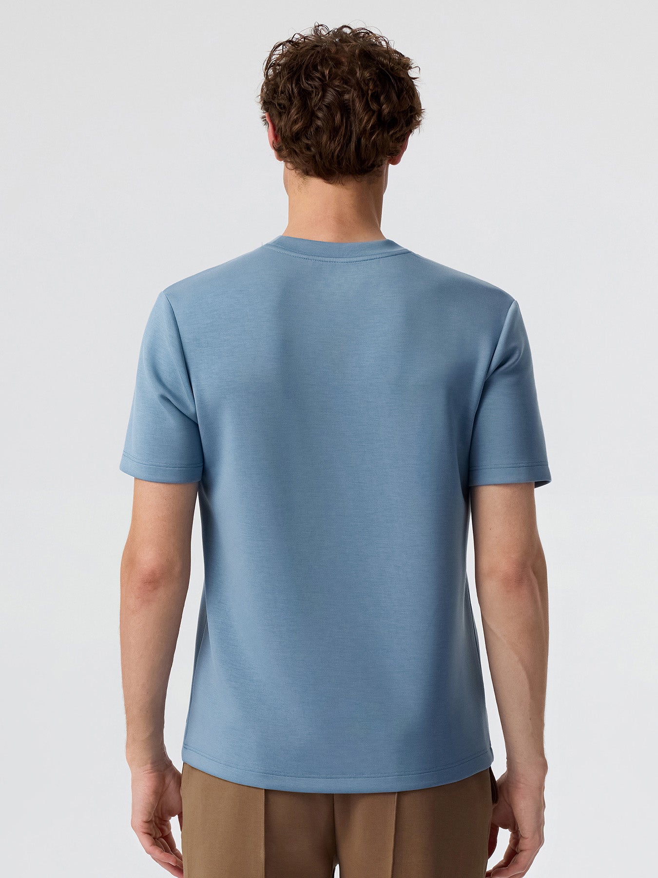 Modal Blend Pocket Tee with Rivet