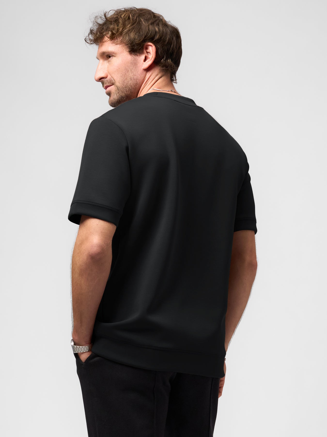 Modal Blend Short Sleeve Tee: Classic Fit