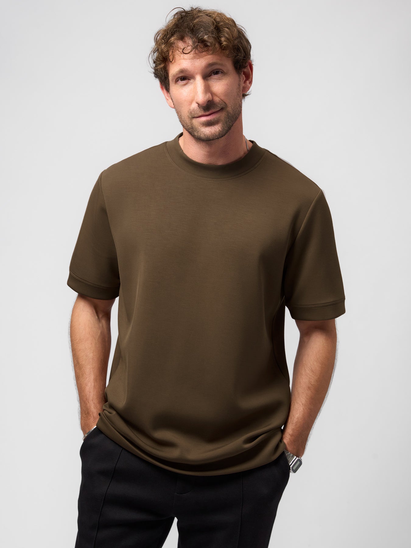 Modal Blend Short Sleeve Tee: Classic Fit