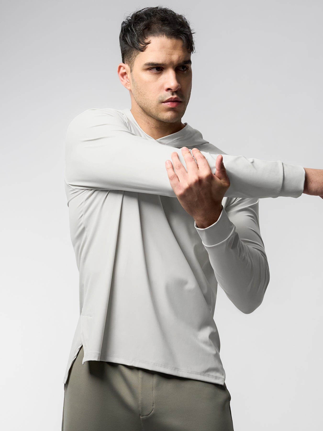 Smoothblend Split Hem Hoodie