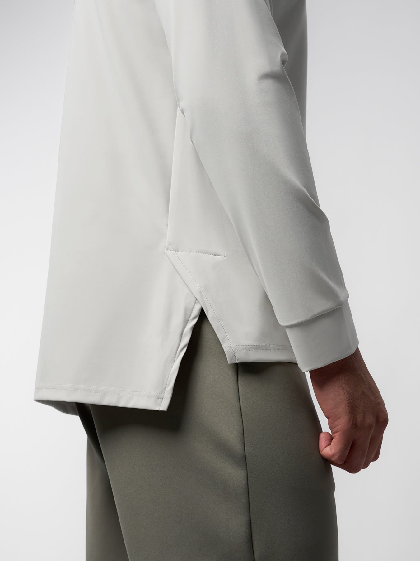 Smoothblend Split Hem Hoodie