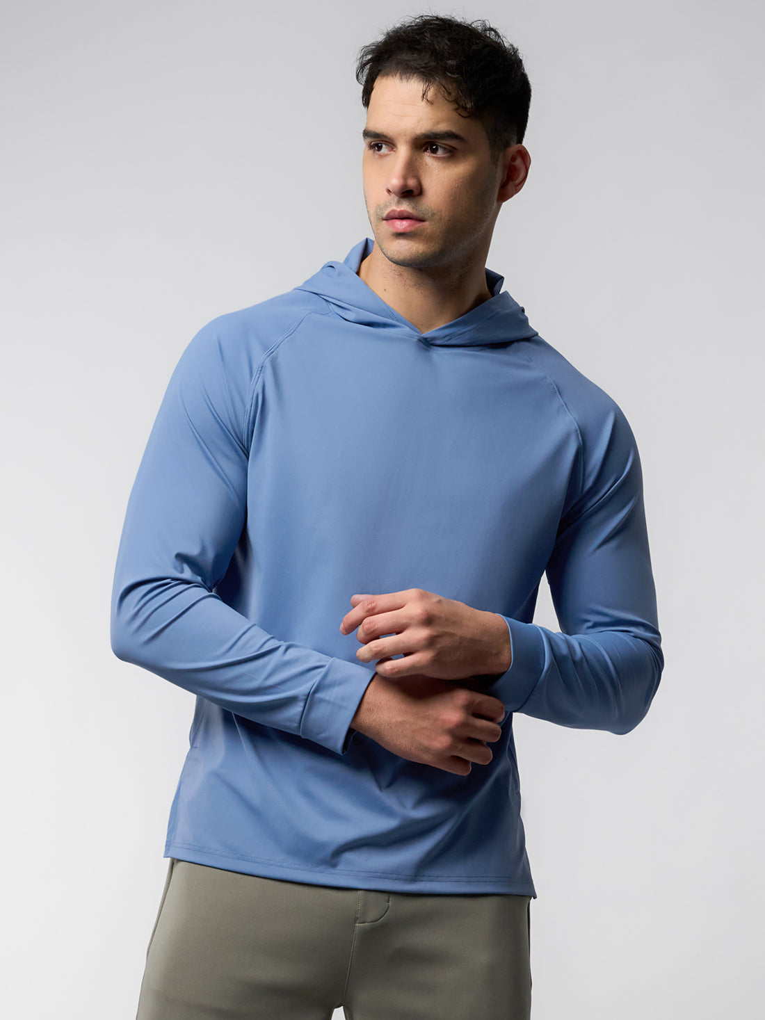 Smoothblend Split Hem Hoodie | 