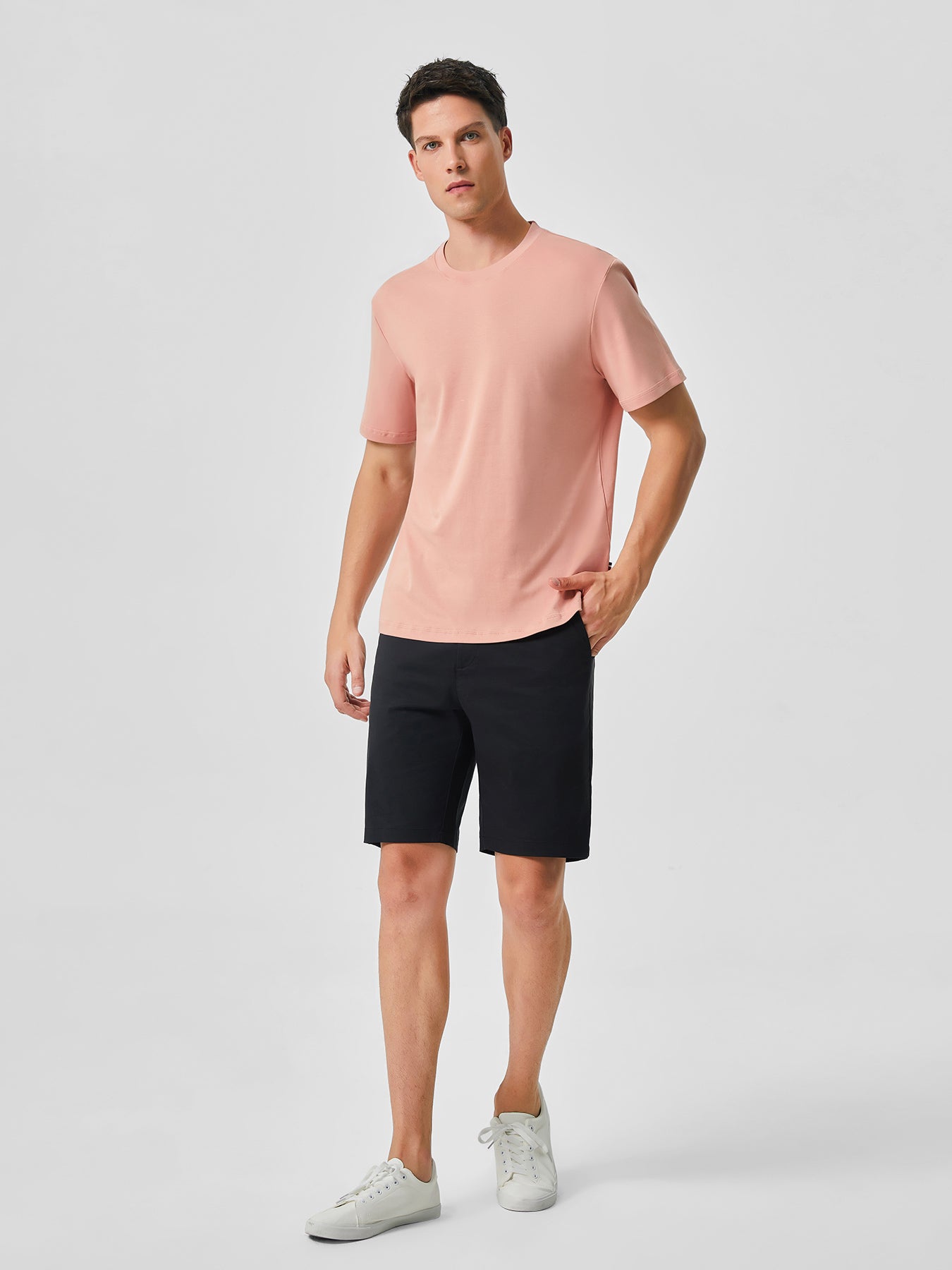 CloudWear Straight Hem Tee: Classic Fit