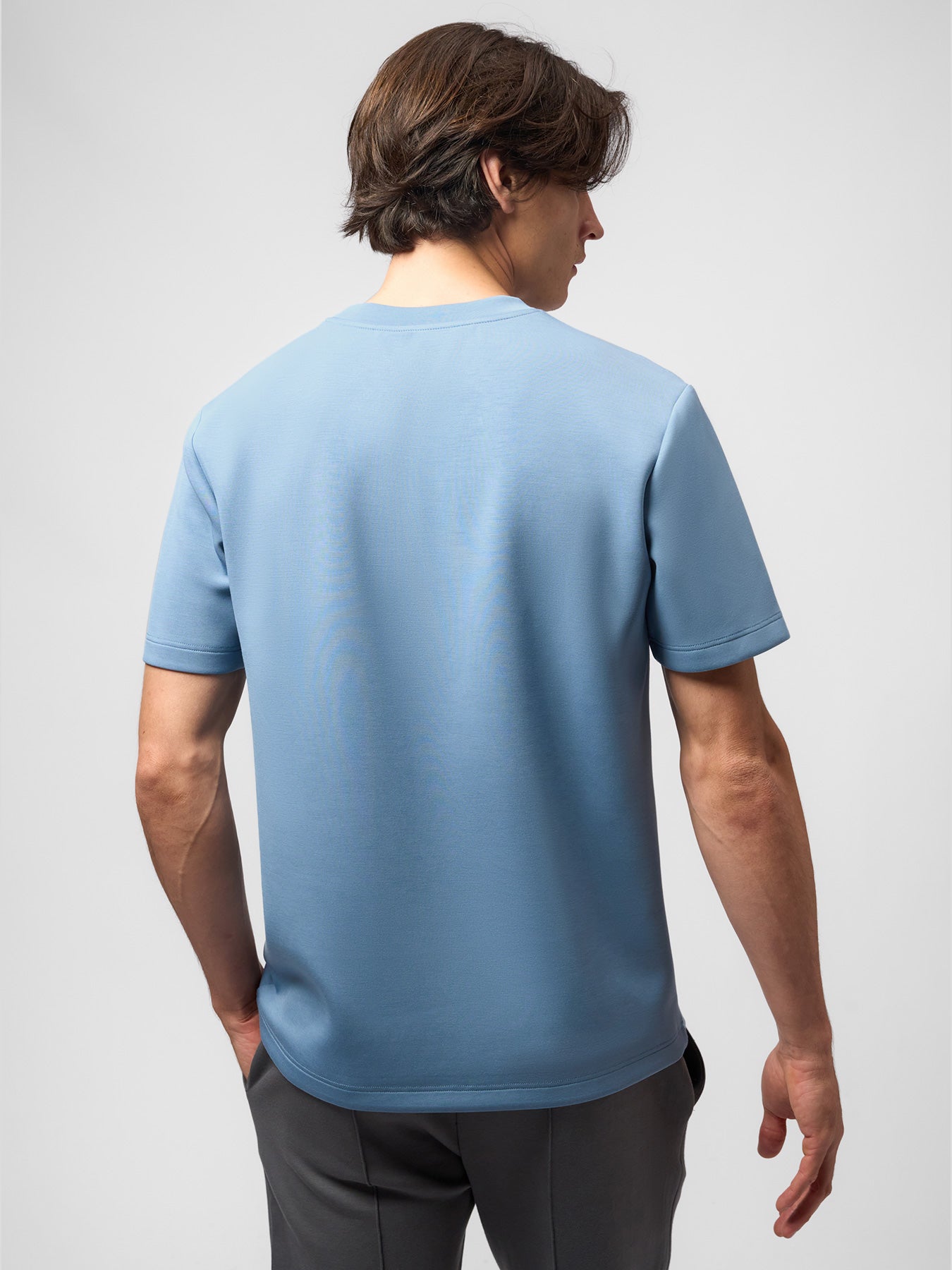 Modal Blend Pocket Tee with Rivet