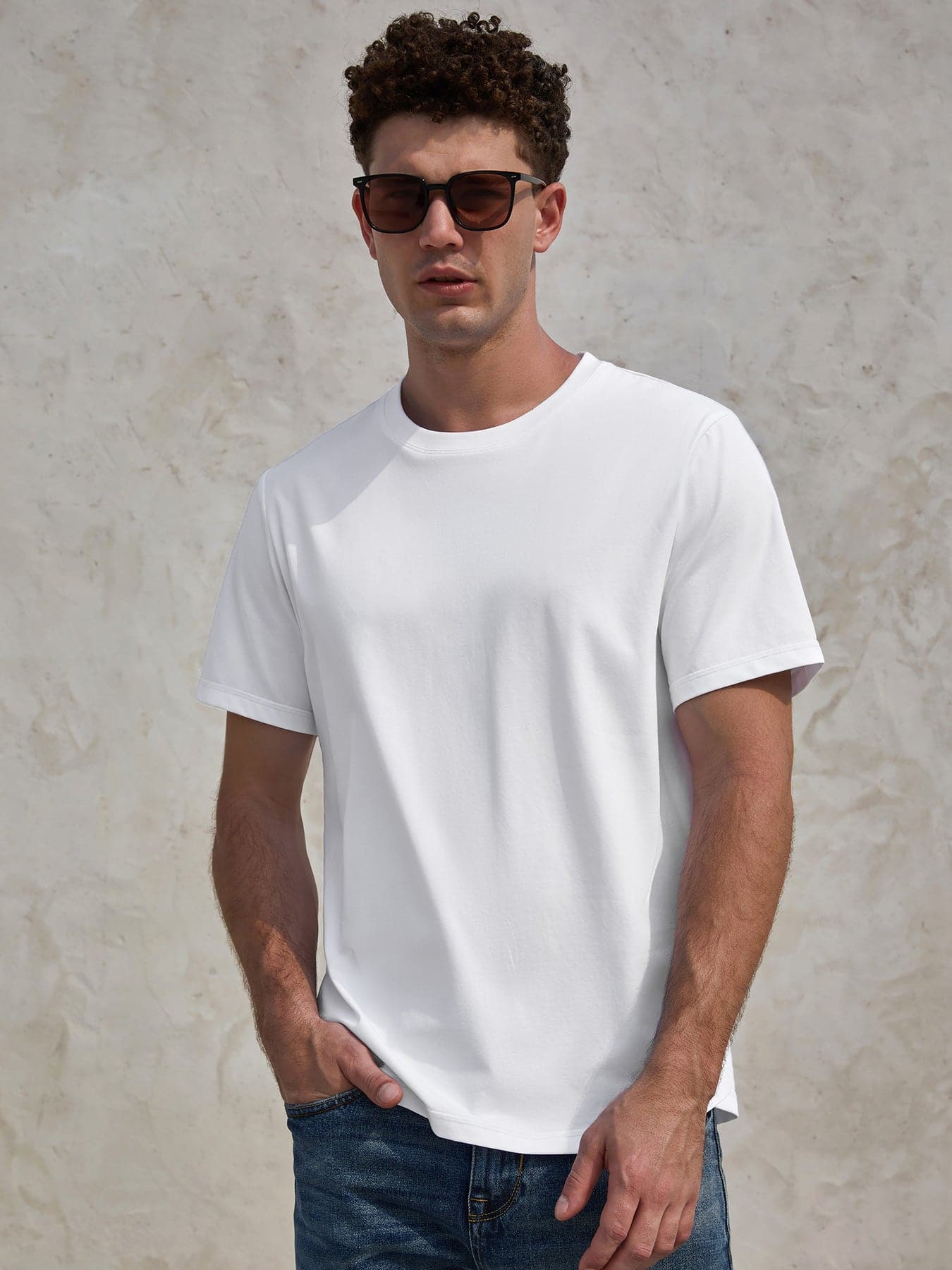 StayCool 2.0 Curve-Hem Tee: Classic Fit