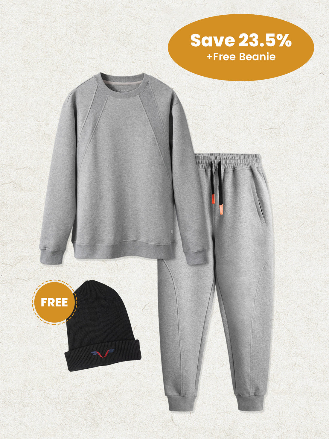 Weekend Performance Sweatshirt And Jogger Set | 