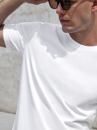 StayCool 2.0 Curve-Hem Tee: Slim-Fit