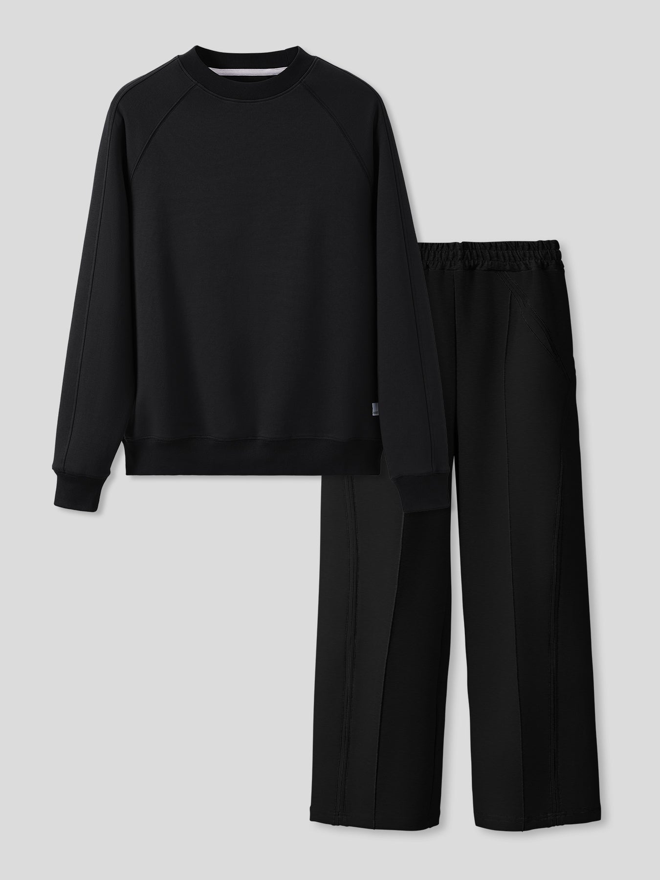 Cozyspacer Essential Sweatshirt And Wide Leg Pants Set