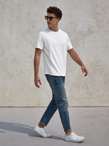 CloudWear Curve-Hem Tee: Classic Fit