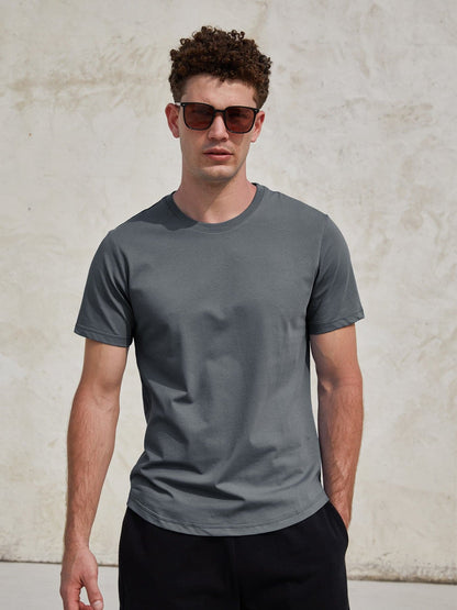 StayCool 2.0 Curve-Hem Tee: Slim-Fit