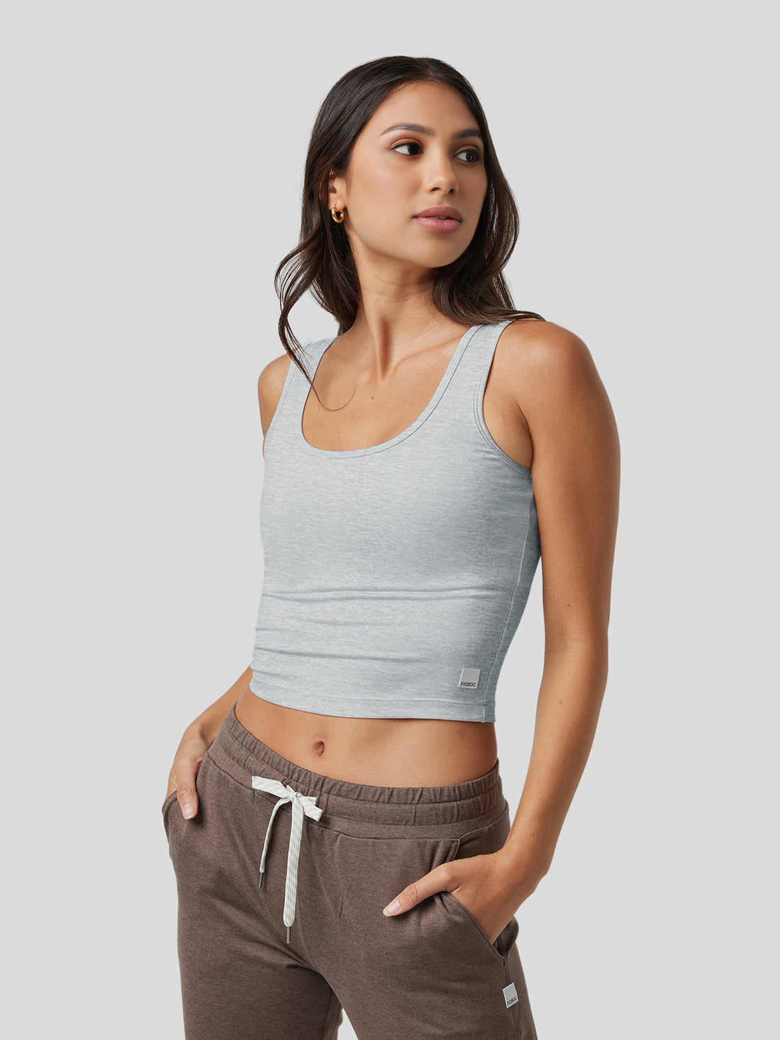 Women Velou Tank, Full Zip Hoodie & Wide Leg Pant 3-piece Set