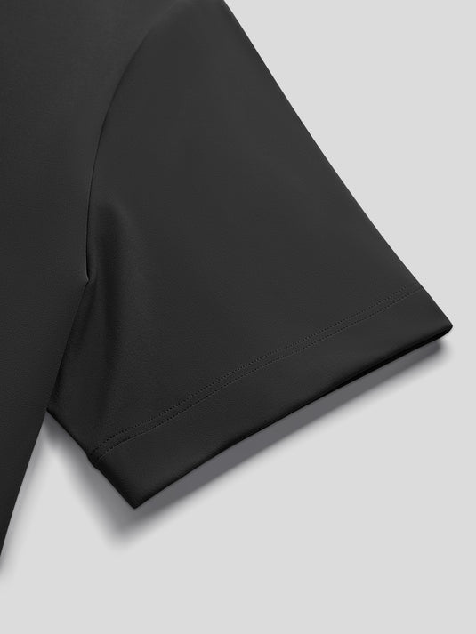 Smoothblend Half Zip Mock Neck Short Sleeve Tee Fioboc