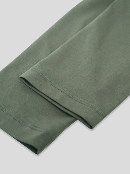 StaySmooth Long Sleeve Drop-Cut Tee: Slim Fit