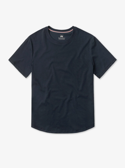 CloudWear Curve-Hem T-Shirt: Klassische Passform