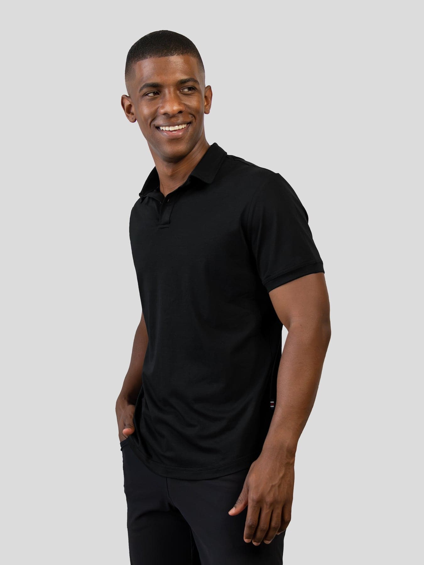 StayCool 2.0 Curve-Hem Polo: Slim Fit