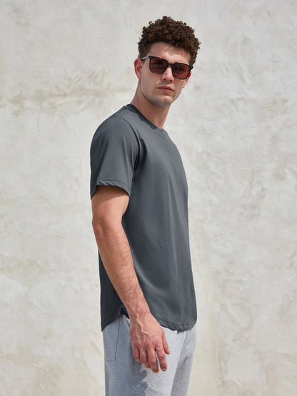 StayCool 2.0 Curve-Hem T-Shirt: Klassische Passform