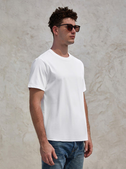 CloudWear Curve-Hem Tee: Classic Fit