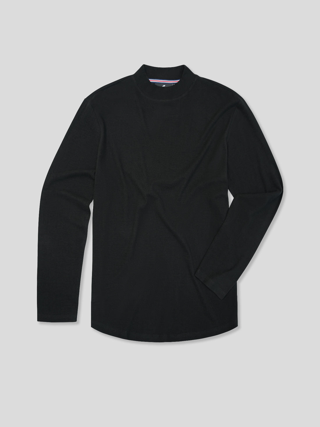StaySmooth Fleece Mock Neck Long Sleeve Tee