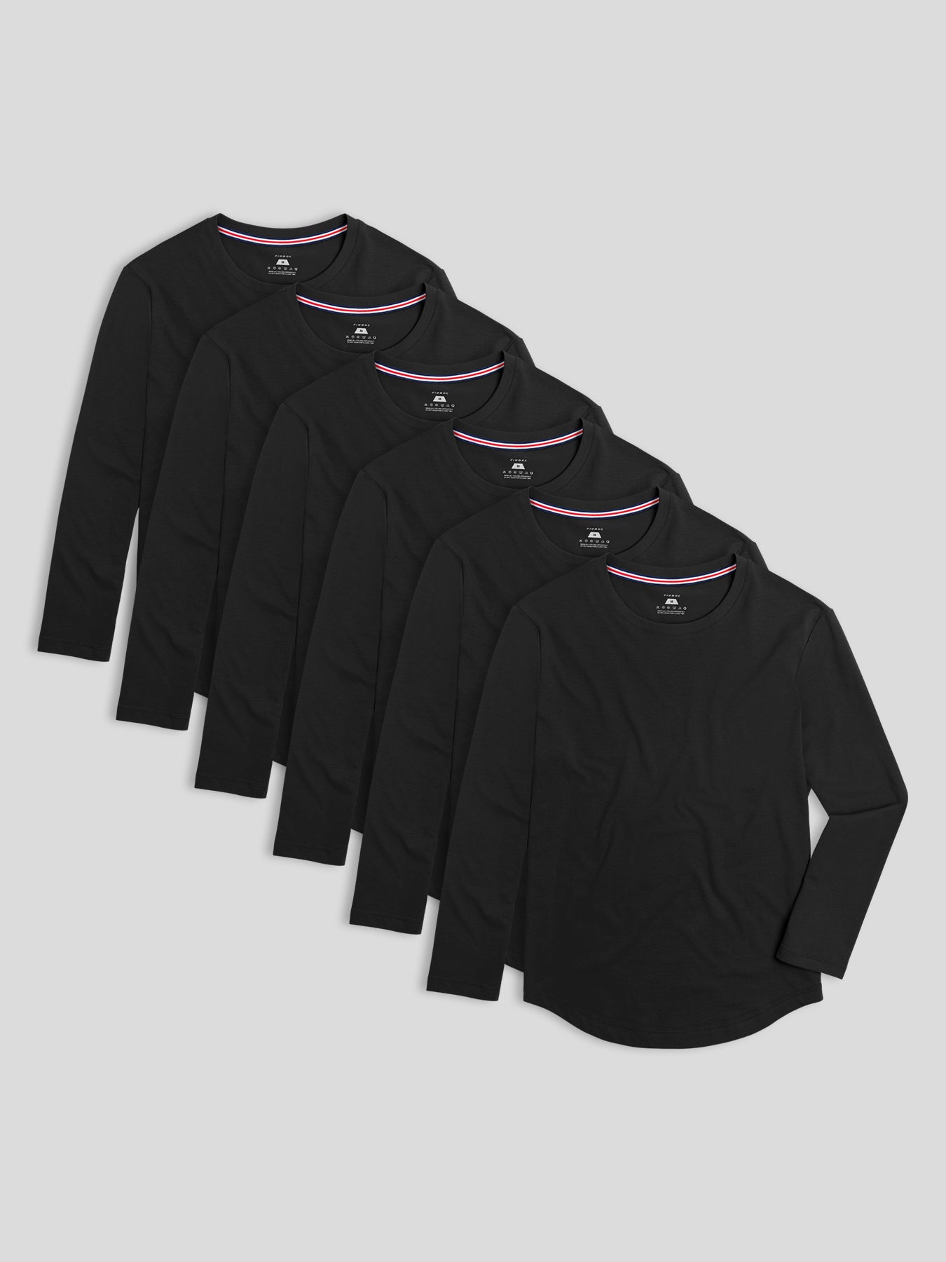 StaySmooth Long Sleeve Tee 6-Pack: Slim Fit