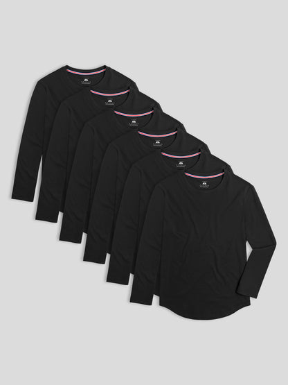 StaySmooth Long Sleeve Tee 6-Pack