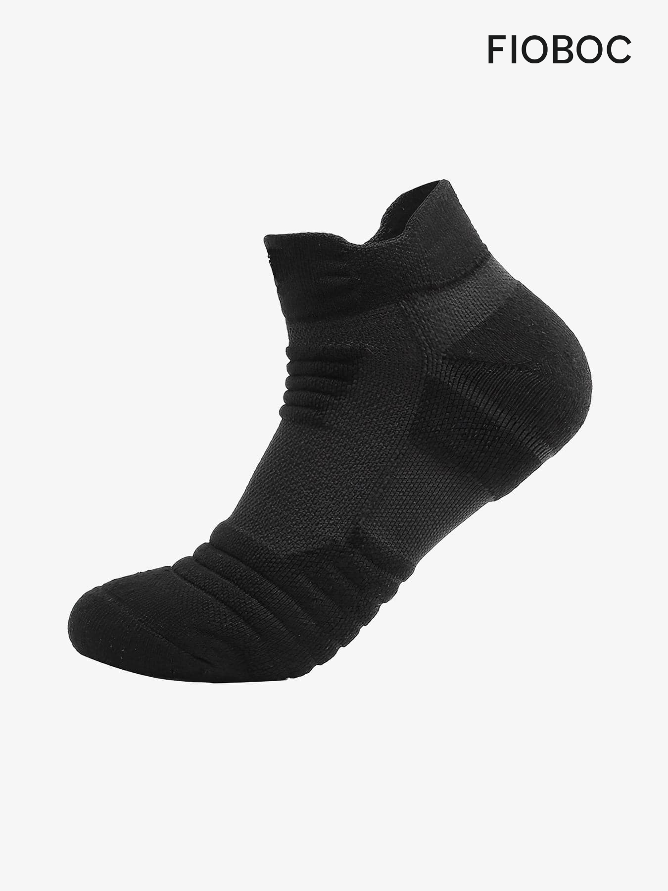 Solid Cotton Low Socks
