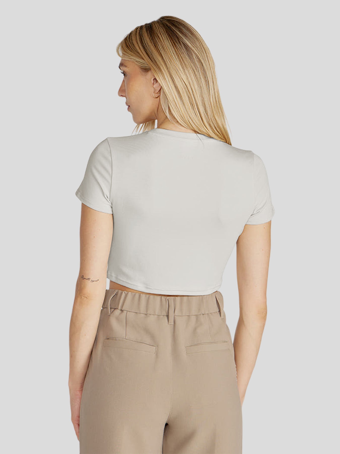 Women Modal Blend Baby Tee And Jogger Set