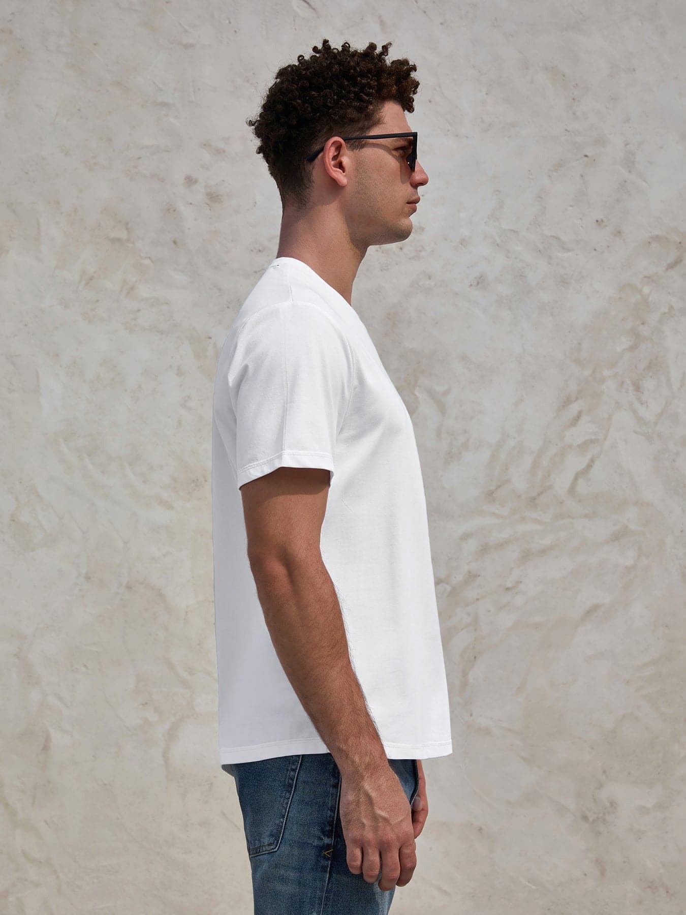 CloudWear Curve-Hem Tee: Classic Fit