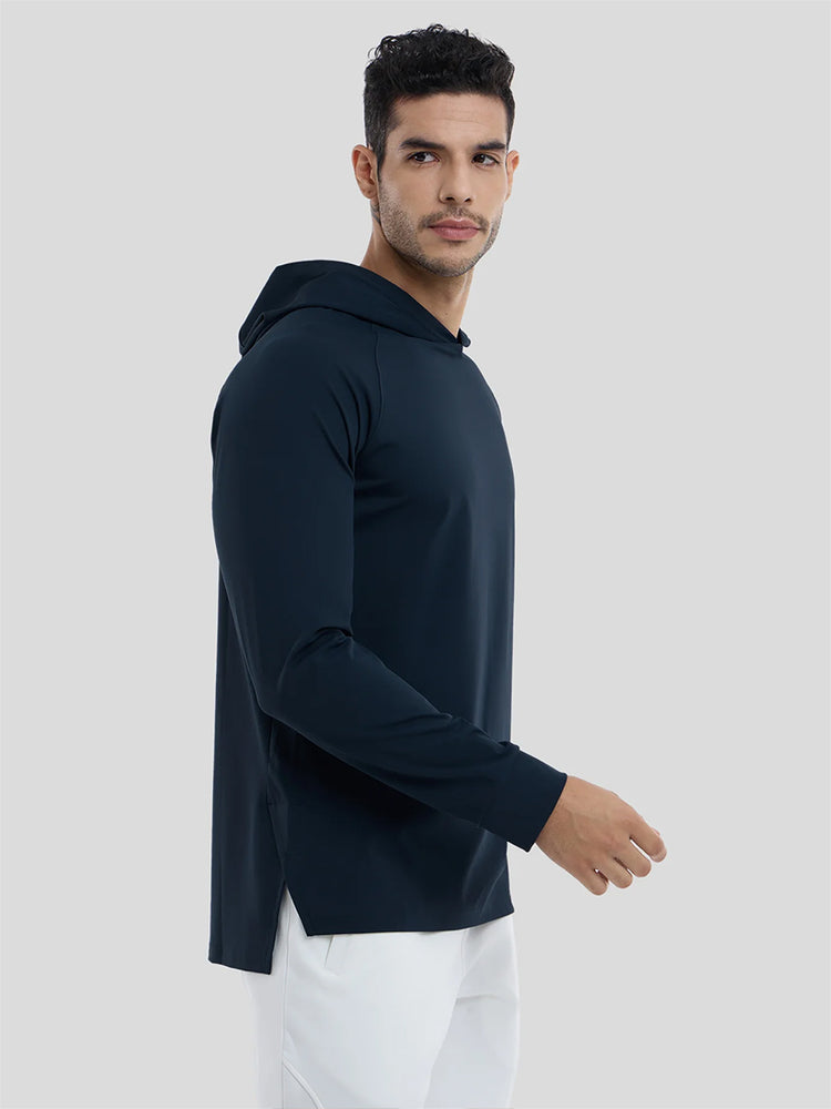 Smoothblend Split Hem Hoodie | 