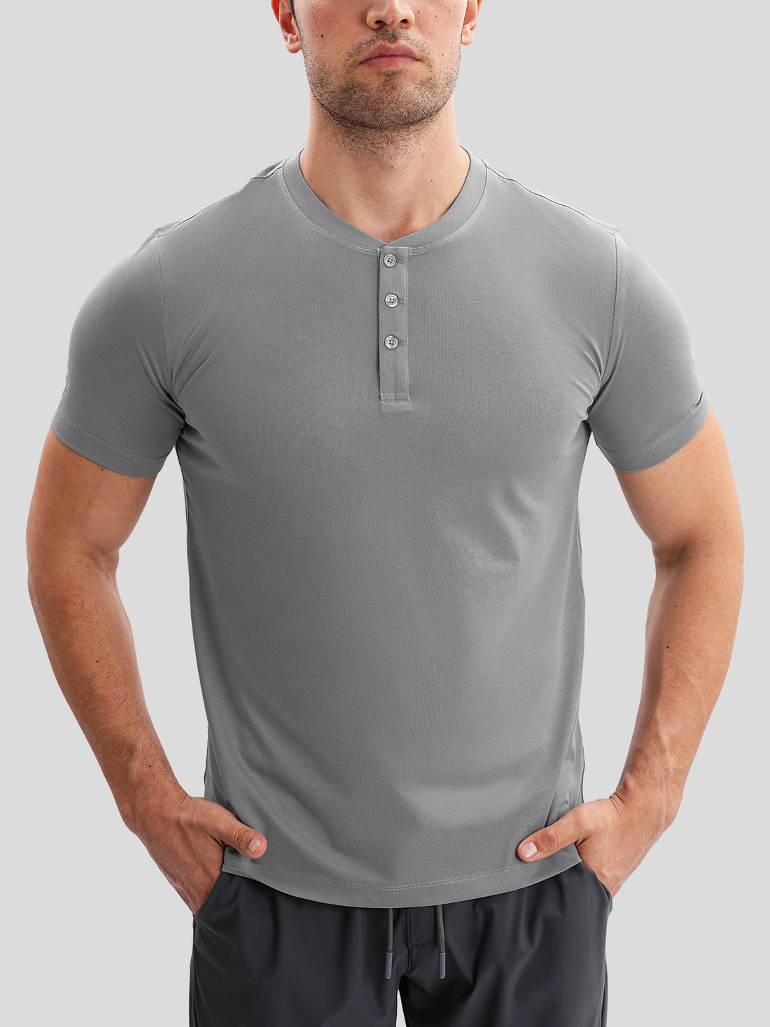 StayCool 2.0 Slim Fit Henley Shirt | 