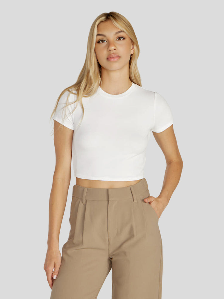 Modal Blend Baby Tee | 