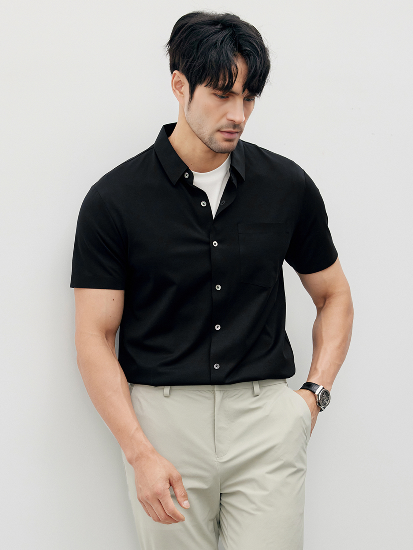 ChillLux Wrinkle-free Short Sleeve Shirt