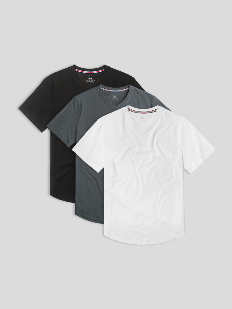 StayCool 2.0 V-neck Classic Fit Tee Multicolor 3-Pack | 